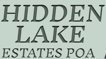 Hidden Lake Estates POA